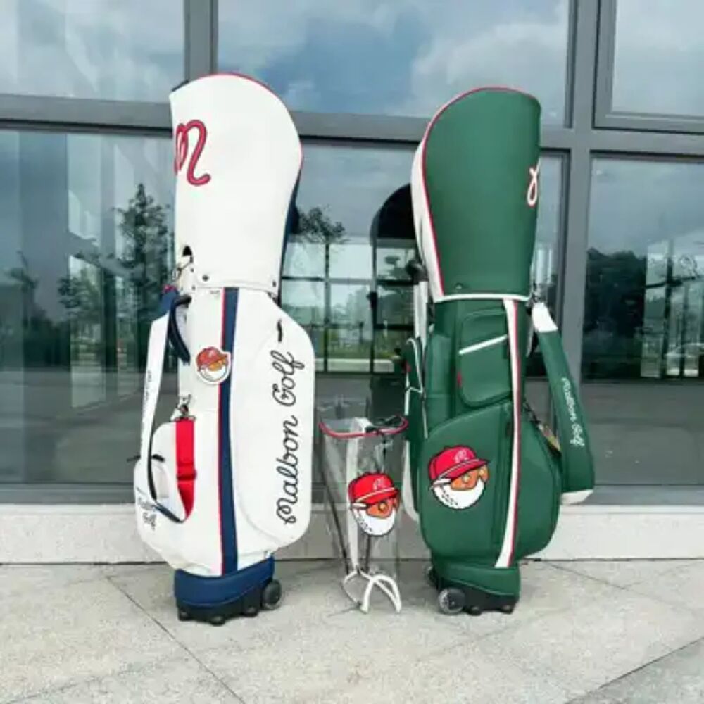 New Malbon Golf Bag Waterproof Lightweight Wheeled Club Bag
